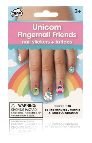 Unicorn fingernail friends