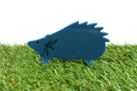 Hedgehog Clip Holder (Blue)