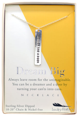 Strong and Sassy - Dream Big Necklace