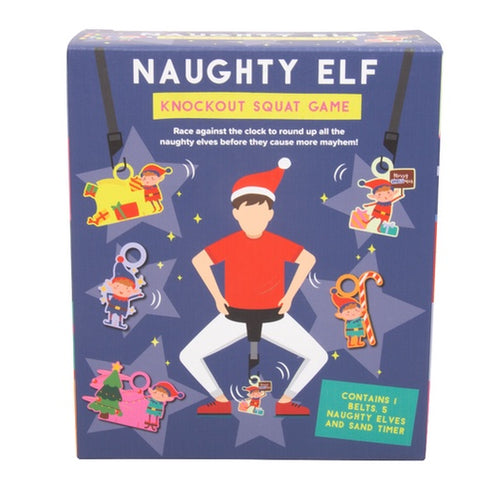 Christmas Mischievous Elf Squat Game