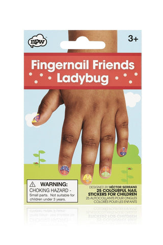 Fingernail friends ladybug