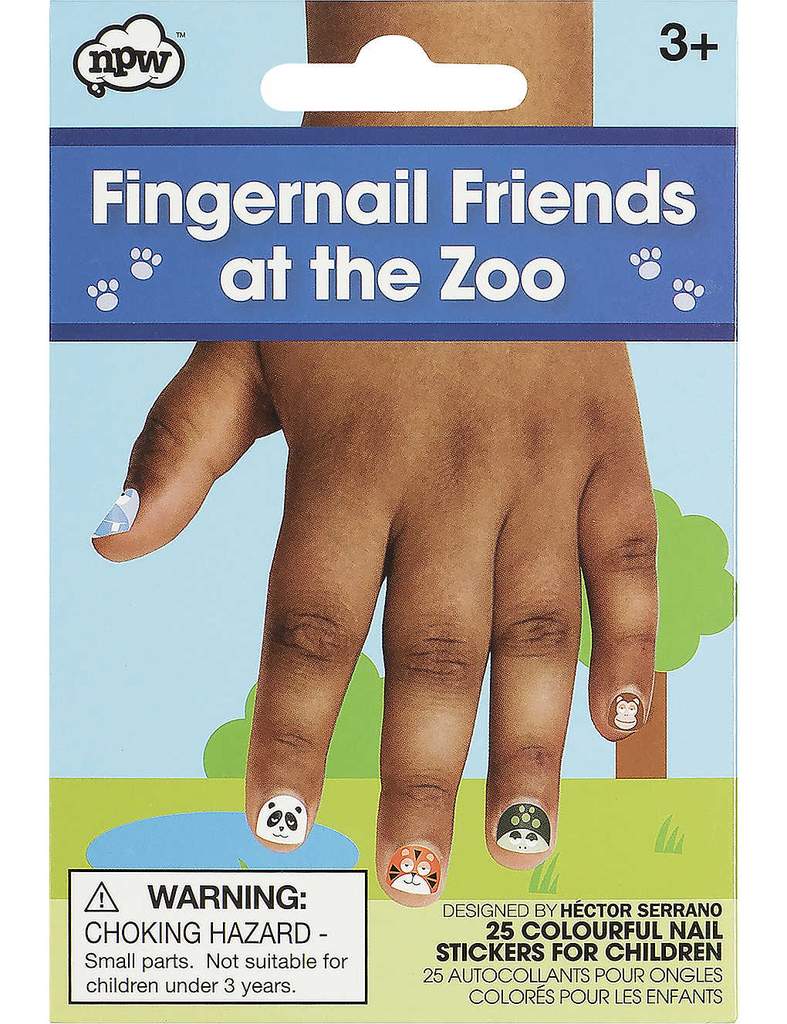 Fingernail friends - at the zoo