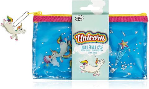 Unicorn liquid pencil case