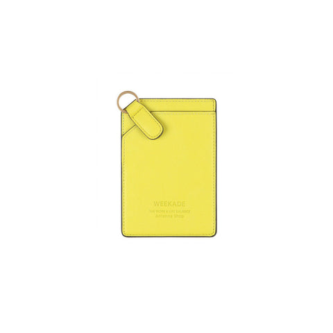 Card slit organizer (Fresh Yellow)