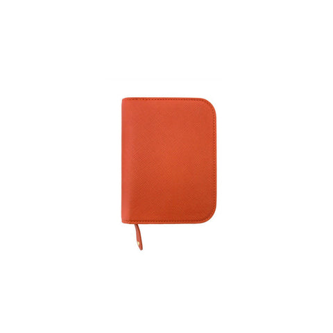 Inzipper Wallet (Half) Rust Orange