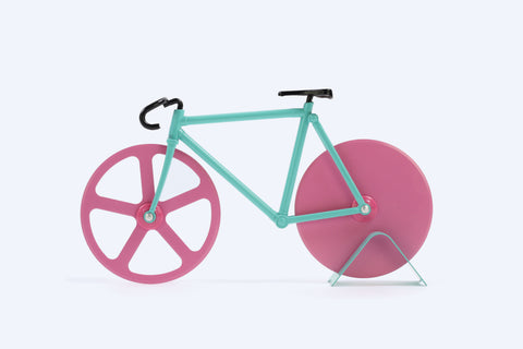 Fixie Bicycle Pizza cutter - watermelon