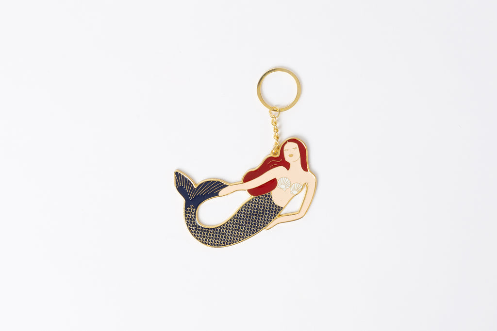 Oversize Keychain - Mermaid design