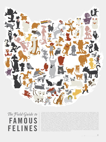 The Field Guide To Famous Felines