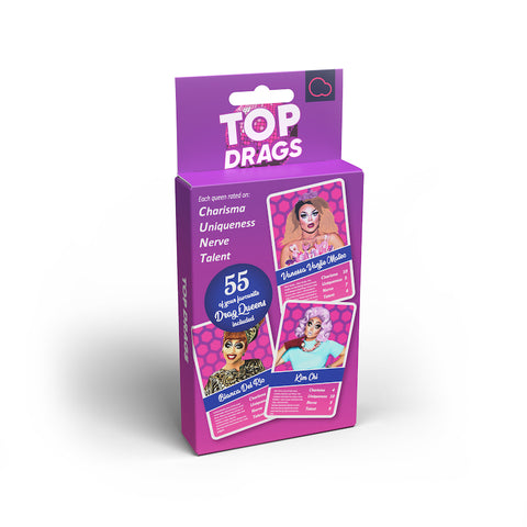 Bubblegum Game - Top Drags card game