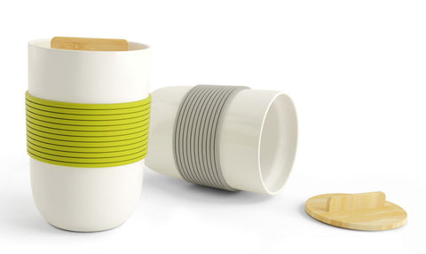 Ceramic Mug with Silicone Glove