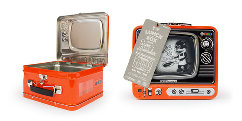 Kitchen capers TV lunch box (orange)
